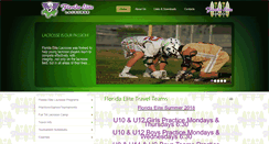 Desktop Screenshot of floridaelitelacrosse.com